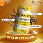 Turmeric Gummies with Black Pepper for Women Men | Help Immune Boost, Digestive Health, Support Join Pain | 60 Vegan Gummies Chewable | Turmeric Supplement Alternative to Tablets for Adults - Image 3