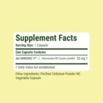 Del-Immune V Daily by Stellar Biotics, All-Natural Immune Support & Gut Health, Immediate Care, Metabiotic: NextGen Probiotic Therapy (60 Caps) - Image 4