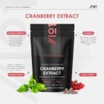 Cranberry Extract 52,500mg – 180 Vegan Capsules – High Strength 50:1 Cranberry Extract (Vaccinium Macrocarpon) – Resealable and Recyclable Pouch by Alpha01 - Image 3