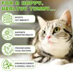 Cat Probiotic, Probiotics for Cats, 3 in 1 Cat Probiotic Drops with Prebiotic and Enzymes, Cats Probiotics Supplement Help Digestive Support Gut Health - Image 4