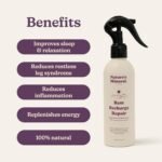 Rest Recharge Repair Magnesium Spray - Magnesium Supplements/Muscle Recovery & Stress Relief Supplement - Soothing Lavender & Chamomile Blend in Oil Spray Bottle - 200ml 1,200 Sprays - Image 3