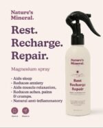 Rest Recharge Repair Magnesium Spray - Magnesium Supplements/Muscle Recovery & Stress Relief Supplement - Soothing Lavender & Chamomile Blend in Oil Spray Bottle - 200ml 1,200 Sprays - Image 6