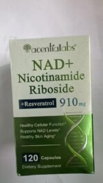 NAD+ 910mg Supplement with Nicotinamide Riboside & Resveratrol -Plant-Based Capsules (120 Count) for Youthful Vitality,Cellular Energy Support & Healthy Aging - Image 3
