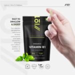 Organic Vitamin B1 Thiamin 50mg – 100% Plant Based (Mung Beans) - 60 Vegan Capsules – Contributes to Normal Functioning of The Nervous System – Resealable and Recyclable Pouch by Alpha01 - Image 5