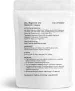 Zinc, Magnesium and Vitamin B6-180 Tablets Pack - (Vegan) Muscle Health and Recovery, Sleep Aid - Image 4