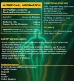 Berberine 1000mg HCL High Strength with Organic Ceylon Cinnamon 300mg – No Fillers - Dual Action Formula – Clean & Pure 2-in-1 Berberine Supplement – 90 Vegan Capsules - Image 3