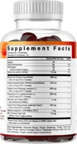 Vitamatic 15 Day Cleanse Gummies, Senna, Cascara, Psyllium, Flaxseed, Aloe Vera, Licorice, MCT, Probiotic - Image 8