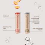 Punchy Peach Hydration Tablets – Sugar-Free Electrolytes with Potassium, Calcium & Magnesium – Fast-Dissolving Vegan Supplement, 20 Servings - Image 6