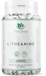 L-Theanine - 120 Vegan Tablets 400MG - 4 Months Supply - High Strength Nootropic l theanine Gluten & Cruelty Free - Pure Green Tea Extract L-Theanine for Nootropic Function - Image 5