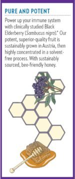New Chapter Elderberry Syrup, 24 Servings, Immune Defense for Kids (4+) & Adults, 64x Concentrated Black Elderberry + Grade A Honey, No Corn Syrup, Non-GMO, Gluten Free - Image 6