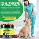 Probiotics for Dogs, Dog Probiotics for Gut Health, Dog Probiotic Supplements with Enzymes, Pumpkin Powder for Dogs Rich in Fibre, Support Digestive Health - 120 Softchews, Duck Flavor - Image 7