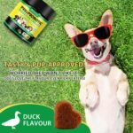 Probiotics for Dogs, Dog Probiotics for Gut Health, Dog Probiotic Supplements with Enzymes, Pumpkin Powder for Dogs Rich in Fibre, Support Digestive Health - 120 Softchews, Duck Flavor - Image 8