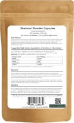 Shatavari Capsules for Women | Shatavari Herbal Supplement | (90 Capsules) Non-GMO, Gluten Free, 9000mg, 90 Vegan Caps | 3 Months Supply | 1 a Day Formula - Image 3
