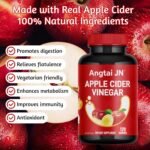 Apple Cider Vinegar Gummies, 120 Count, Max Strength 1000mg, ACV Supplement Gummy with B Vitamins & Antioxidants, Supports Metabolism, Digestion, Gut & Immune Health, Gluten-Free, Vegan & Non-GMO - Image 6
