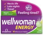 Vitabiotics Wellwoman Energy Lime - 10 Dissolving Multivitamins Effervescent Tablets For Woman, Natural Lime Flavour - Image 3