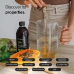 Detox with Papaya, Horsetail, Dandelion, Artichoke, Mate, Guarana, Matcha Tea and Prebiotics – Digestive Comfort – No Added Sugars or Sweeteners – 500 ml - Zenement - Image 3