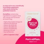 Period Plan | Unique, All-in-One Blend of Natural Nutrients - Help Balance Your Body’s Daily Needs, All Month Long – Provides Hormonal Support, Plan A for Your Periods - 60 Capsules - Image 5