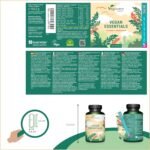 Vegavero Vegan Essentials | Multivitamins & Minerals | Vitamins B12, B2, D3, K2, Zinc, Iron, Selenium and Iodine | NO Additives | Natural Support for Plant Based Diet | 120 Capsules - Image 3