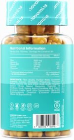 Kids Fibre Gummies - 1000 mg Fibre Supplement - with Chromium, Vitamin D, Vitamin B12 & Calcium - for Gut Health and Digestive System Support - Vegan - Gluten-Free - 30 Inulin Gummies - Novomins - Image 3