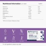 Metagenics MetaRelax Night - Supplement for Bedtime - with Passionflower, Magnesium, Saffron, Zinc & B Vitamins - Vegan - 30 Tablets - Image 3