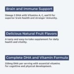 Cod Liver Oil 1000mg – High Strength Omega-3 Softgels with DHA & EPA Supports Heart, Brain, Eye & Immune Health – 60 Softgels - Image 6