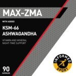 Maximuscle Max-ZMA | Zinc, Magnesium, Vitamin B6 & KSM-66 Ashwagandha for Recovery & Support | 90 Capsules - 1 Month Supply - Image 3