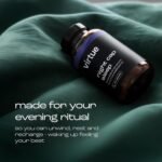 Virtue Night Cap Sleep | Magnesium Glycinate Sleep Aid with 6 Active Ingredients | Natural Magnesium Sleep Supplement | 60 Vegan Capsules - Image 5