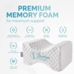 Knee Pillow To Relieve Lower Back, Knee, Hip And Joint Pain, Sciatica And Pregnancy Discomfort | Ideal for side sleepers | Premium Memory Foam Leg pillow | Free Ebook - Image 3
