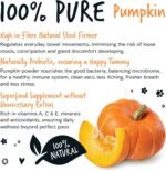 Bugalugs Pumpkin Powder For Dogs- 100% Pure Pumpkin Powder Dog Food Topper, Pumpkin Puree Powder Naturally Rich in Prebiotics & Fibre for Dogs Gut Health & Healthy Stools 200g - Image 5