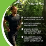 NaturesPlus Source of Life Gold Tablets - Plant Based Multivitamin and Mineral Supplement with Superfoods - Vegetarian, Gluten Free - 90 Tablets - Image 5
