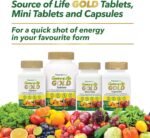NaturesPlus Source of Life Gold Tablets - Plant Based Multivitamin and Mineral Supplement with Superfoods - Vegetarian, Gluten Free - 90 Tablets - Image 6