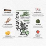 Herbalistas Daily Restore Apple Cinnamon & Ashwagandha Herbal Tea 4 x 18 Biodegradable Tea Bags | Caffeine-Free | Adaptogens, Nootropics & Botanicals for Energy, Immunity & Stress Balance | Made in UK - Image 6