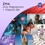 Nutravita ZMA High Strength - 120 Vegan Capsules - Test Booster - Contributes to Testosterone Levels, Normal Muscle Function & Energy Yielding Metabolism - Zinc Magnesium & Vitamin B6 - Image 4