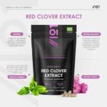 Organic Red Clover Extract 5250mg - for Use During The Menopause - 120 Vegan Capsules – Resealable and Recyclable Pouch by Alpha01 - Image 3