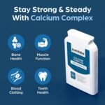 Purolabs Calcium Complex – High Strength Calcium & Vitamin D3 with Magnesium, Zinc & Vitamin C – Tablets for Women & Men Support (Capsule Formula) – Bone & Muscle Health – 90 Capsules - Image 3