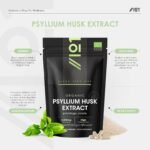 Organic Fibre Supplement 4000mg Psyllium Husk - Natural Prebiotic Fibre Supplement from Raw Plantago Ovata Seeds - 90 Vegan Capsules - Resealable and Recyclable Pouch by Alpha01 - Image 3