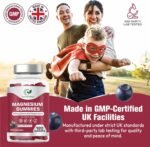 Magnesium Gummies 180mg | 120 Gummies | High Strength Magnesium Supplement for Kids & Adults | Supports Sleep, Muscle, Relaxation & Immunity | Vegan, Non-GMO | Natural Berry Flavour - NATURES ZEST - Image 6
