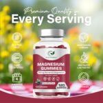 Magnesium Gummies 180mg | 120 Gummies | High Strength Magnesium Supplement for Kids & Adults | Supports Sleep, Muscle, Relaxation & Immunity | Vegan, Non-GMO | Natural Berry Flavour - NATURES ZEST - Image 7