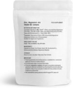 Zinc, Magnesium and Vitamin B6-100 Tablets (Vegan) Muscle Health and Recovery, Sleep Aid - Image 4