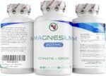 Magnesium 207 mg – 100 Capsules | High-Strength Magnesium Citrate & Oxide | Supports Energy-Yielding Metabolism, Reduces Tiredness, Muscle Function, Nervous System, Bones/Teeth - Image 3
