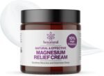 All Natural Magnesium Relief Cream 100g | Soothes Muscles & Improves Sleep | Made in The UK | pH Balanced - Image 3