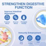 DigestiFibra Powder for Dogs & Cats – Natural Fibre Powder Supplement for Gut Health, Anal Glands & Scooting Relief – Prebiotic & Probiotic Digestive Treats – Fibre Supplement for Dogs & Cats - Image 7