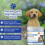DigestiFibra Powder for Dogs & Cats – Natural Fibre Powder Supplement for Gut Health, Anal Glands & Scooting Relief – Prebiotic & Probiotic Digestive Treats – Fibre Supplement for Dogs & Cats - Image 8