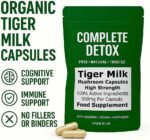 Tiger Milk Mushroom Capsules 500mg | High Strength | Pure & Natural Supplement | No Fillers or Binders | Vegan | Cognitive & Immune Support | Made in UK by Complete Detox - Image 4