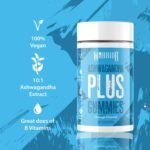 Warrior Ashwagandha Plus Gummies - Containing a Potent 10:1 Ashwagandha Extract, Rhodiola, L-Theanine and a Host of B Vitamins - Vegan - Gluten Free - Stress Relief - Orange Flavour (60 Gummies) - Image 3