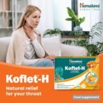 Himalaya Herbals Koflet-H Lozenges Orange Flavor Fortified with Honey, Ginger and Essential Oils, Cough Drop for Warming Relief and Soothing Throat Comfort, Herbal Active Formula - 12 Lozenges - Image 4