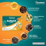 Himalaya Herbals Koflet-H Lozenges Orange Flavor Fortified with Honey, Ginger and Essential Oils, Cough Drop for Warming Relief and Soothing Throat Comfort, Herbal Active Formula - 12 Lozenges - Image 5