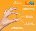 Magic Beans Multi-Vitamin 90x Orange Flavour, Gelatine Free, Immunity Boost, Kids Vitamins, Kids Multivitamin, Childrens Vitamins - Image 5