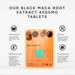 Fitness Health Maca Root 4000mg - Energy and Mood Support - Pure Plant Based Booster Supplement - Vegan Maca Supplements Women and Men (365 Tablets) - Image 4