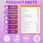 24 in 1 Dog Multivitamin Supplements - 200 Chewable - Senior Puppy Natural Dog Vitamins and Supplements - Hip & Joint Support, Gut & Skin Health, Immune Health, Mobility, Digestive (Chicken) - Image 6